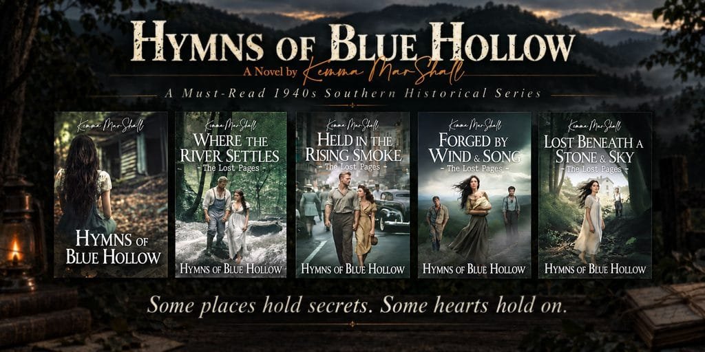 hymns of blue hollow, a must read 1940s southen historical series by kemma marshall 2.jpg (1) hymns of blue hollow, a must read 1940s southen historical series by kemma marshall 2.jpg (1)